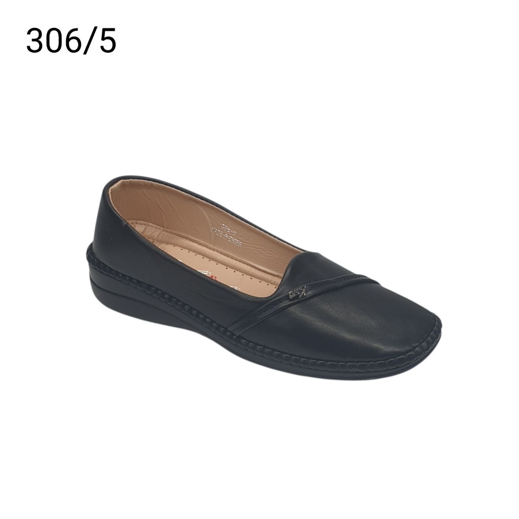 جزمة نسائي  306/5  اسود    38-43      E3 