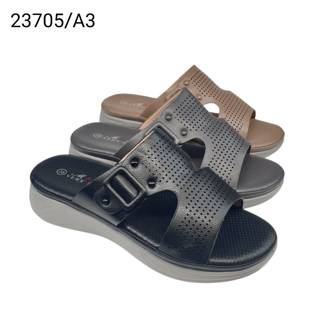 شبشب نسائي  23705/A3  اسود    37-41