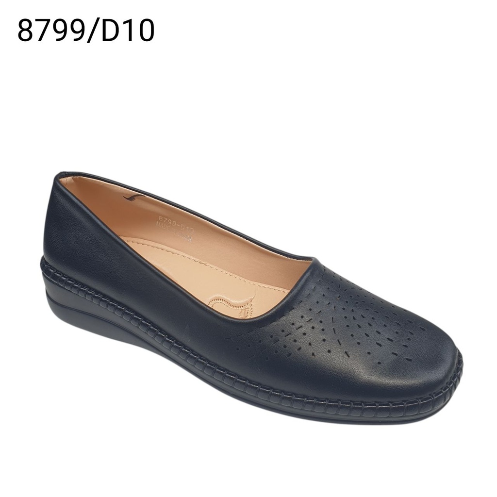 8799/D10جزمة نسائي    38-42 اسود  B6 