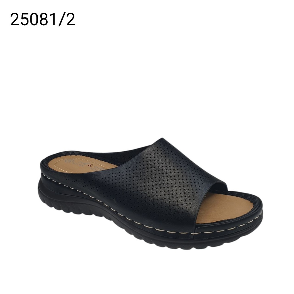 شبشب نسائي 25081/2   38-42 اسودB62