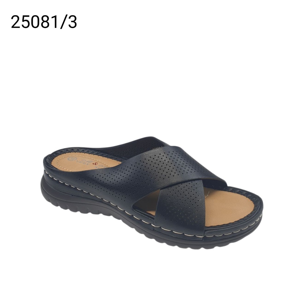 شبشب نسائي 25081/3   38-42 اسودB6