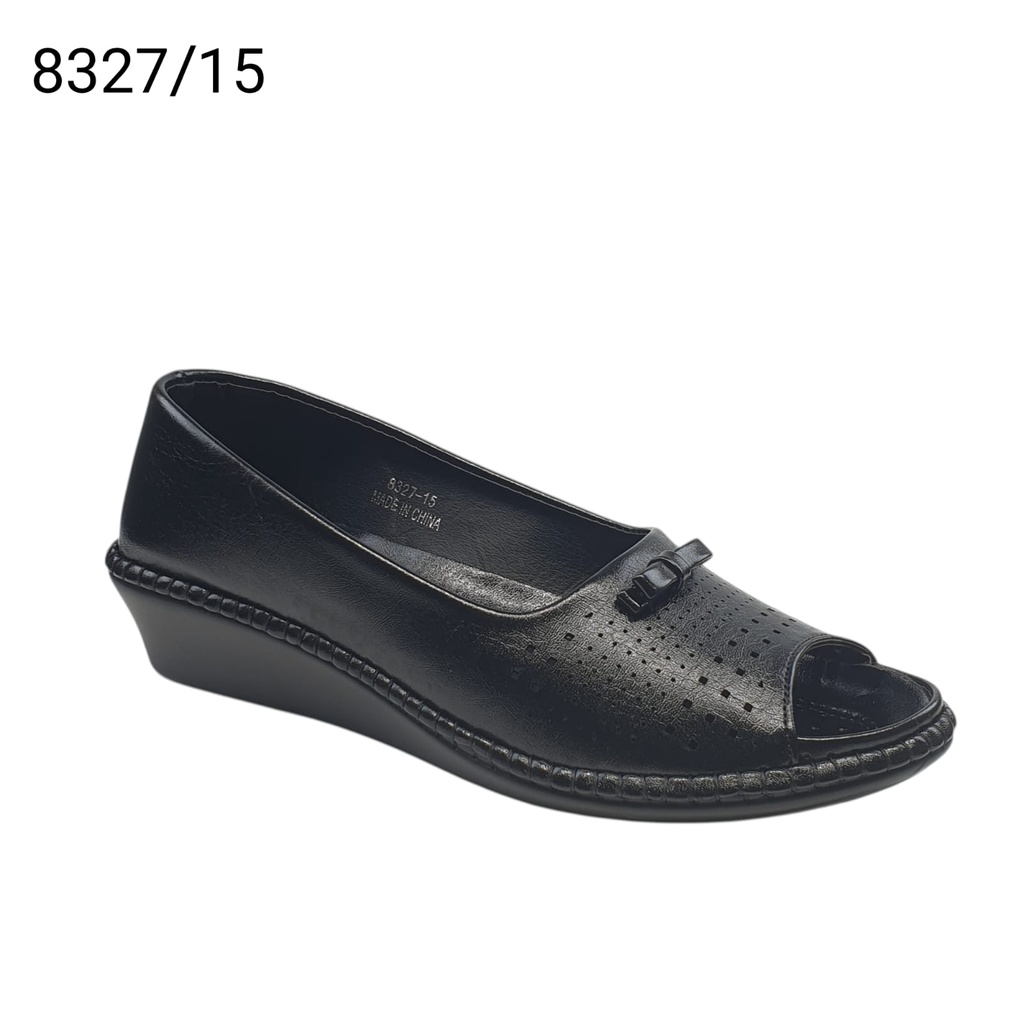 جزمة مفتوح 8327/15  اسود    37-42 E6  