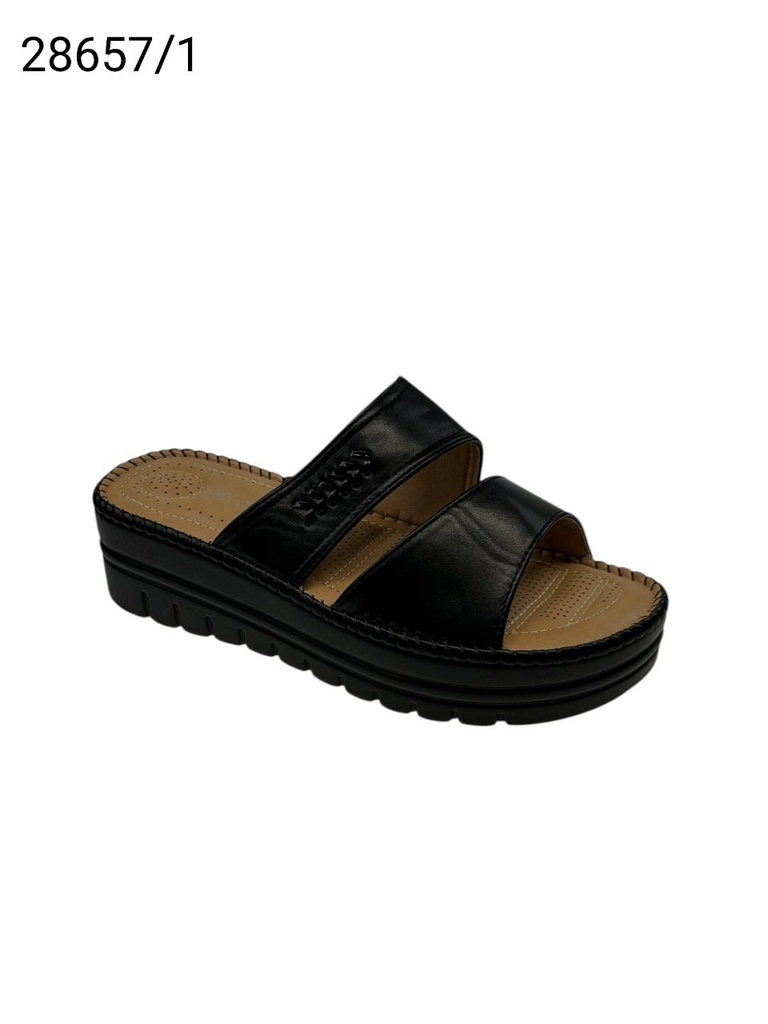 شبشب نسائي  28657/1  اسود    37-42  