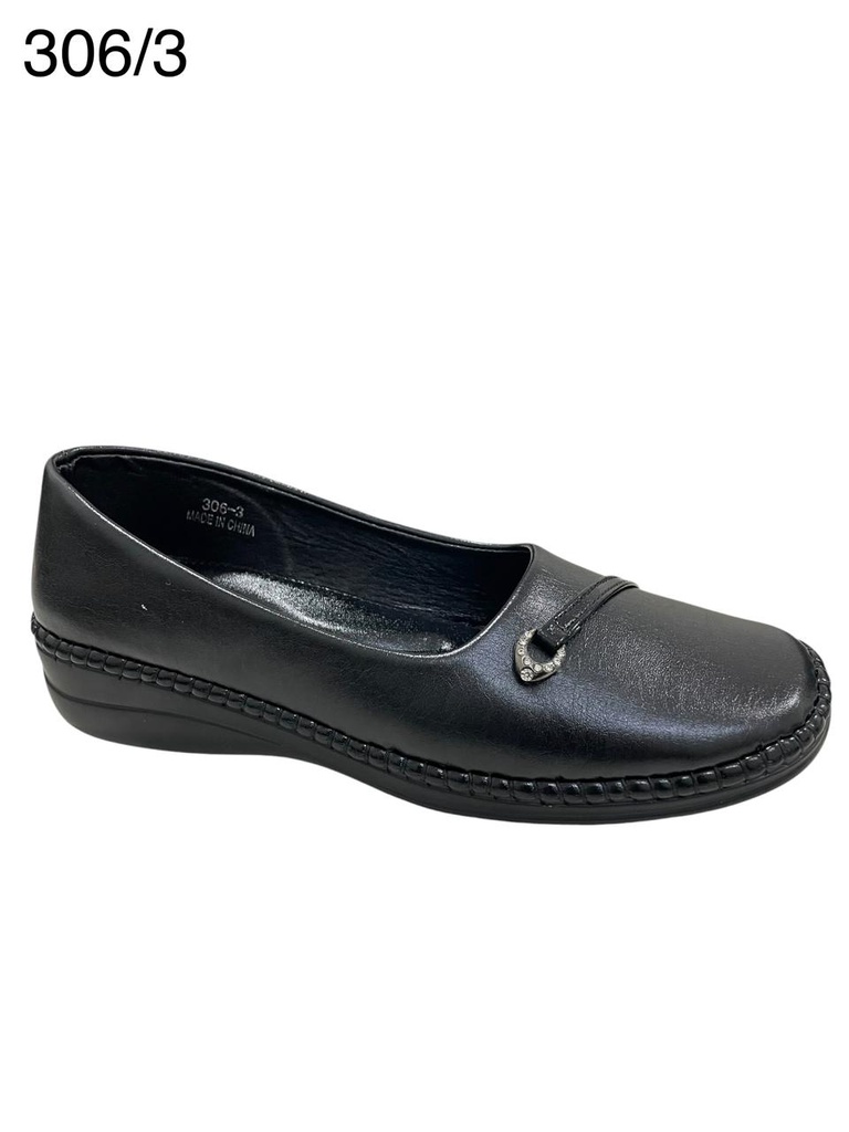 جزمة نسائي  306/3  اسود جديد   38-43  C2