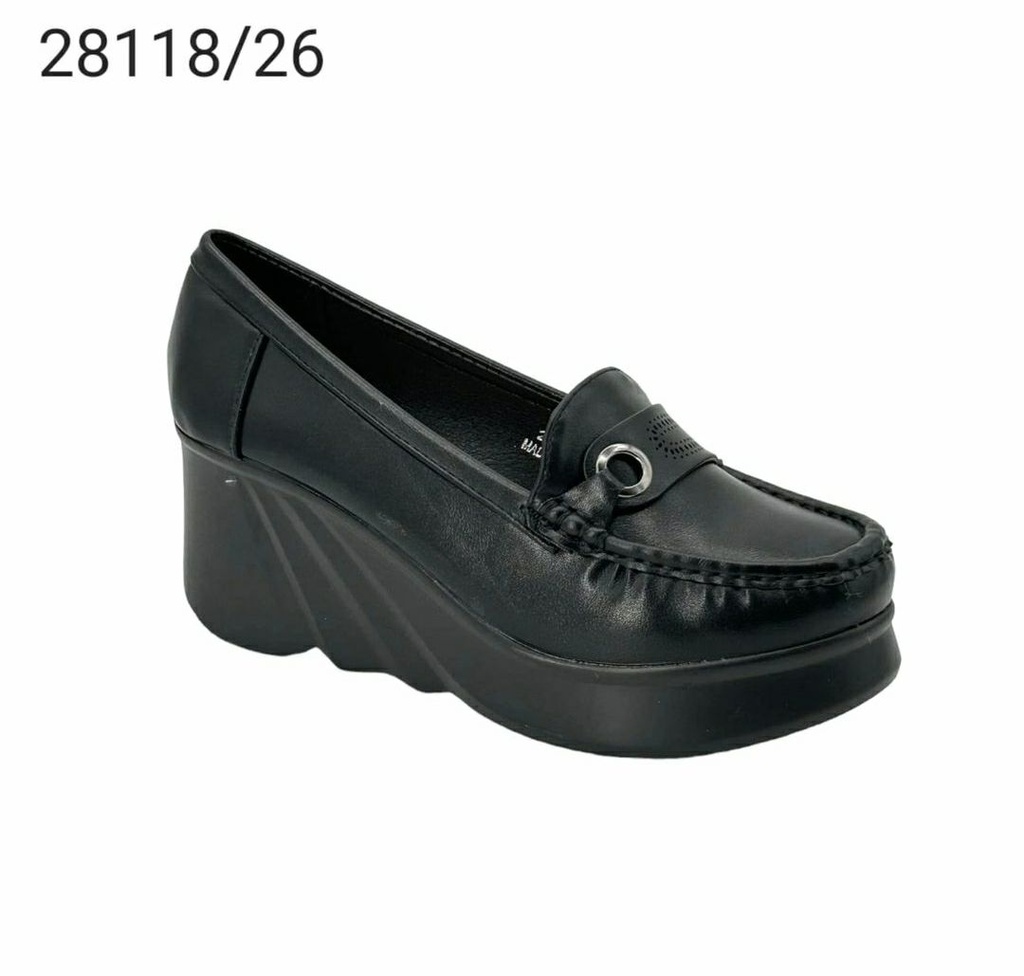 جزمة نسائي  28118/26  اسود    37-41      B4