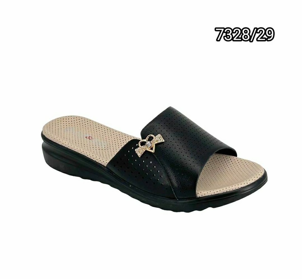 شبشب نسائي  7328/29  اسود    38-43      A2