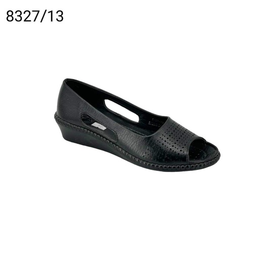 جزمة مفتوح نسائي  8327/13  اسود    38-43      A3