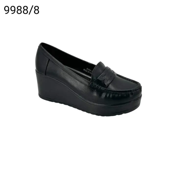 جزمة نسائي  9988/8  اسود    36-41      D4