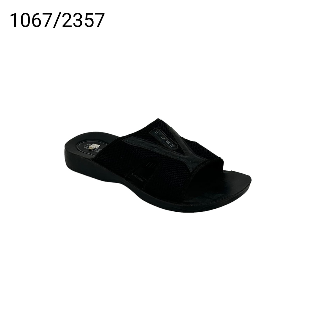 شبشب رجالي  1067/2357  اسود    40-45   شد60   A4