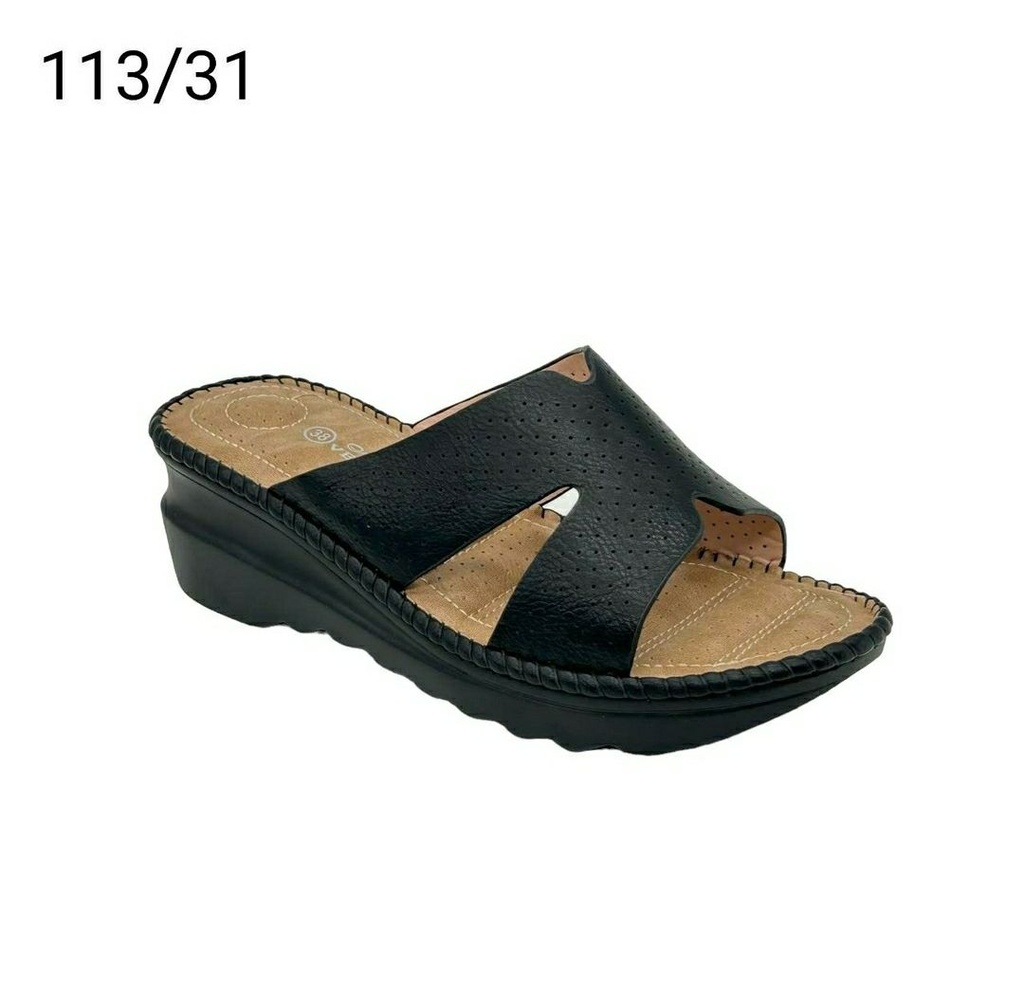 شبشب نسائي  113/31  اسود    36-40      A5