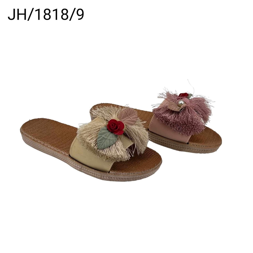 شبشب نسائي  1818/9  ملون وردات شد36   A5