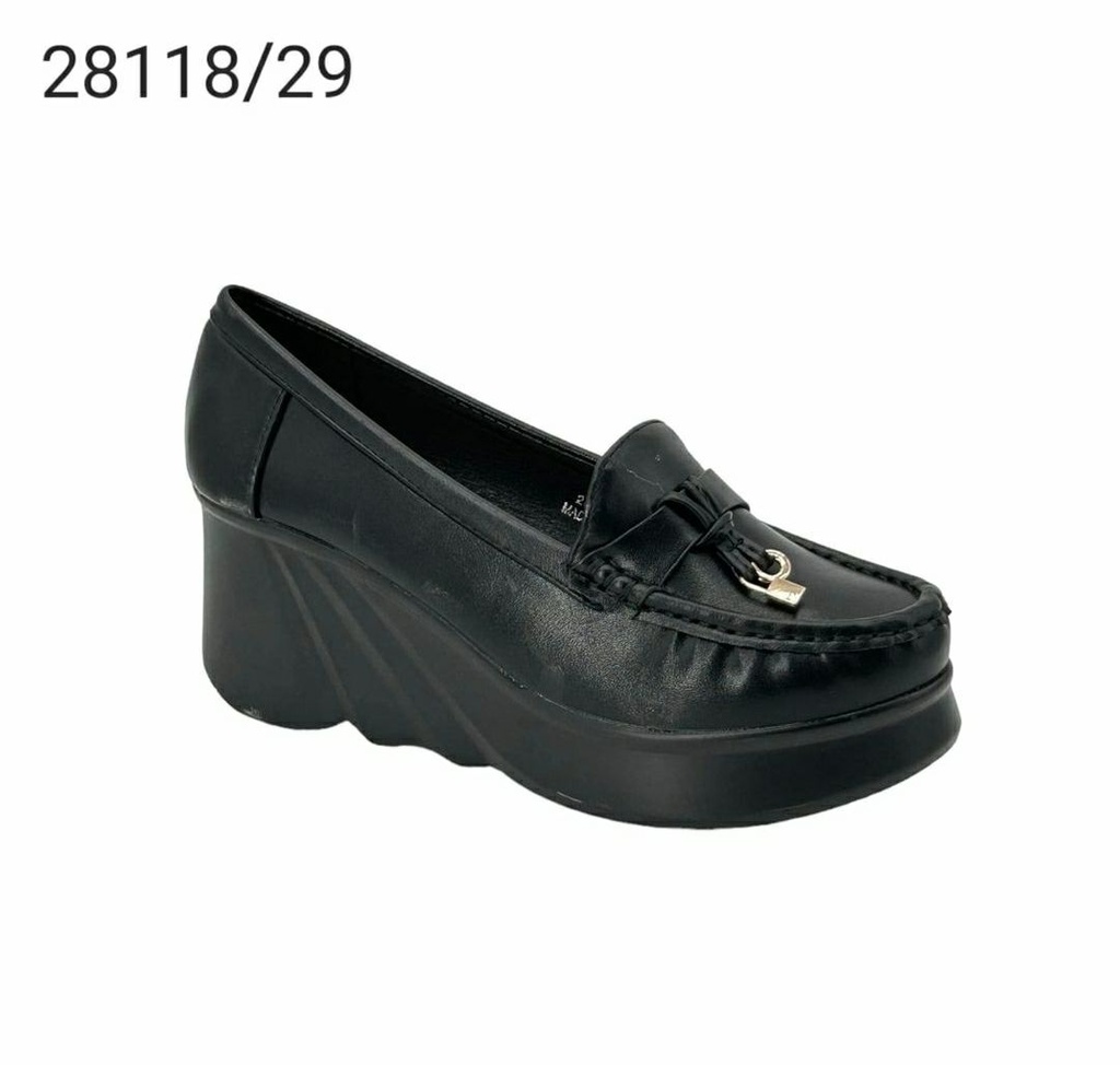 جزمة نسائي  28118/29  اسود    36-40      A6