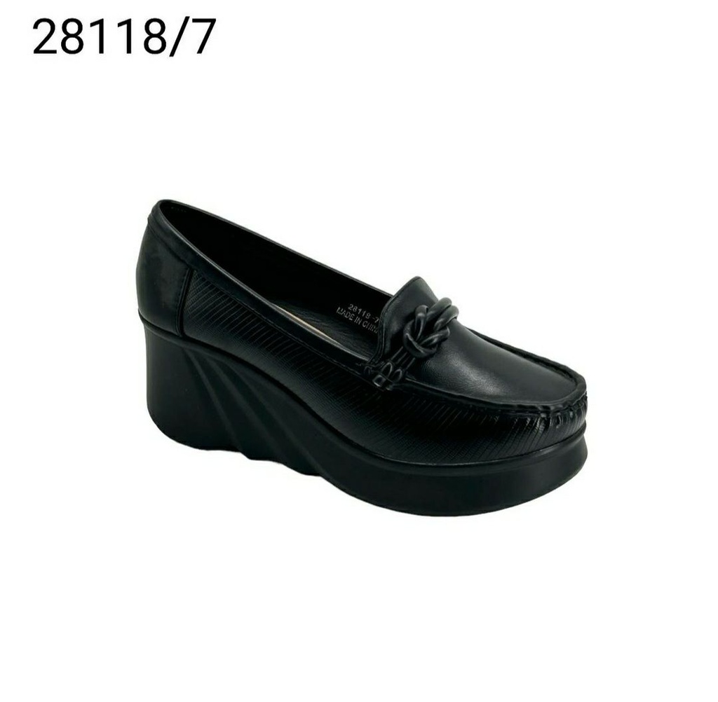 جزمة نسائي 28118/7  اسود  36-41   C6