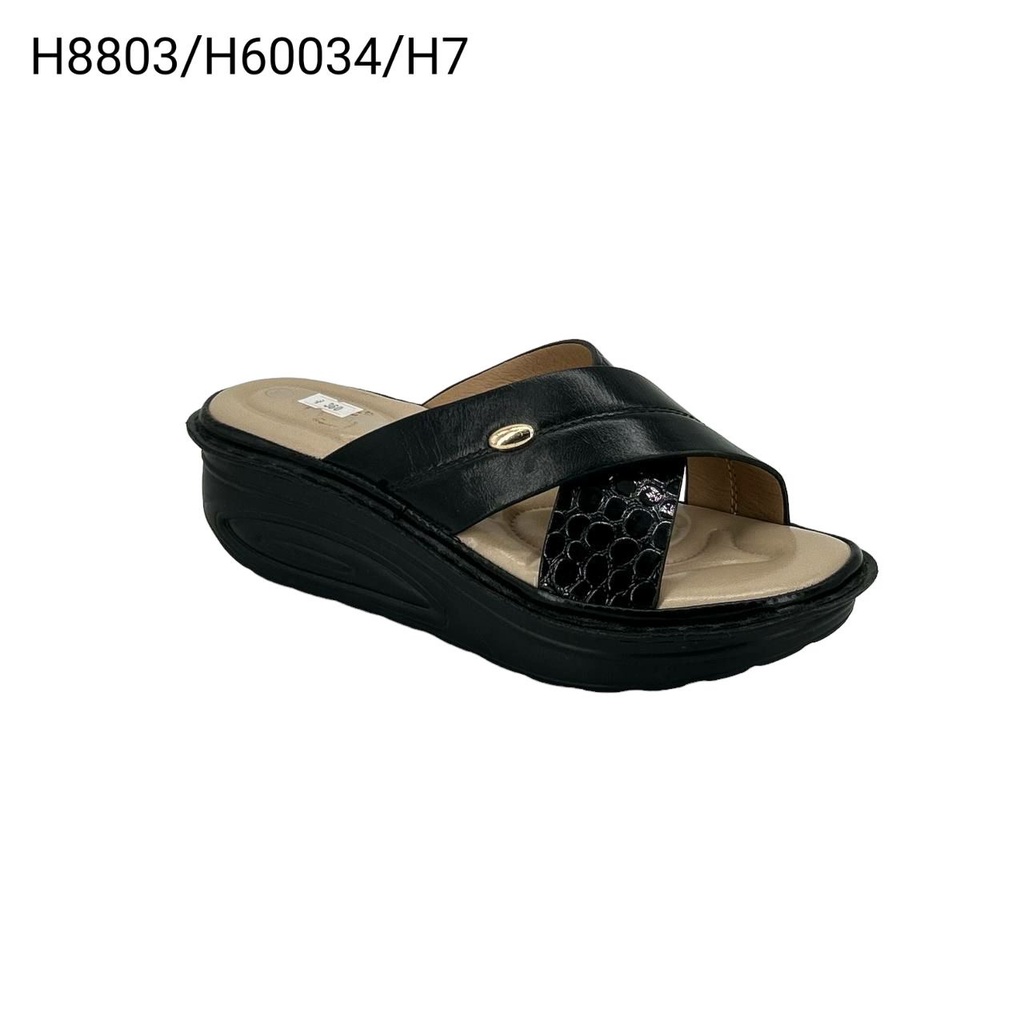 شبشب   D H8803/H60034/H7  اسود37-41 B4