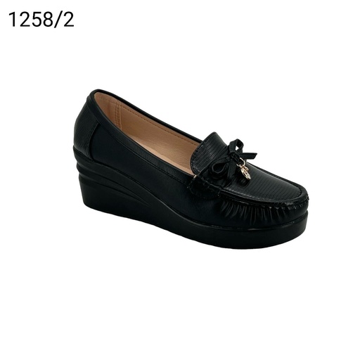 جزمة نسائي  1258/2  اسود    37-41      B5