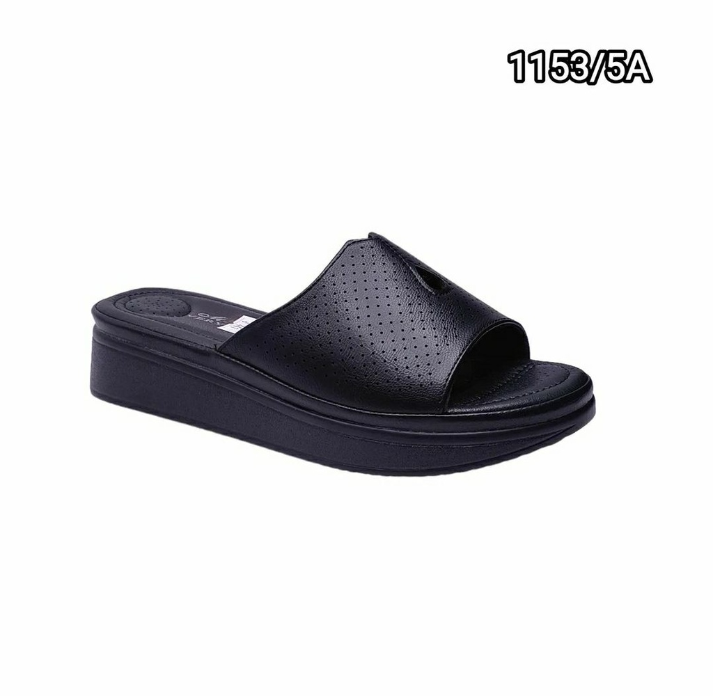 شبشب نسائي  1153/5A  اسود    37-41      B6