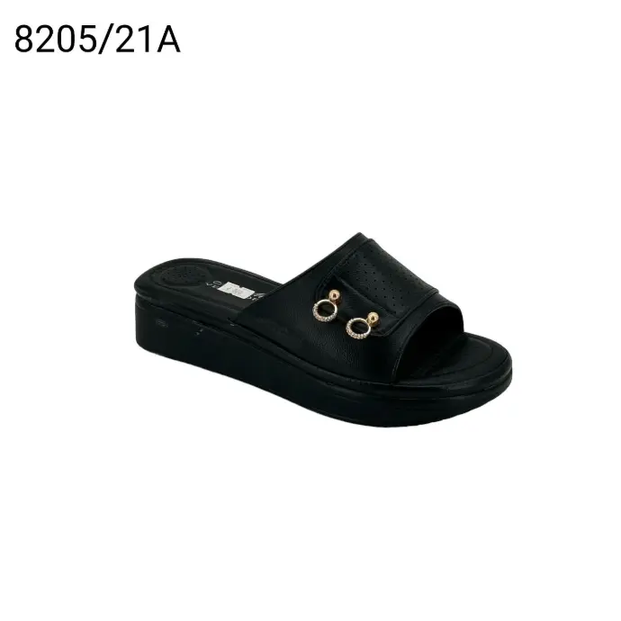 شبشب نسائي  8205/21A  اسود    37-41      B6