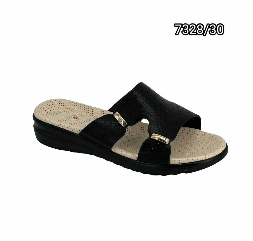 شبشب نسائي  7328/30  اسود    38-43      C4