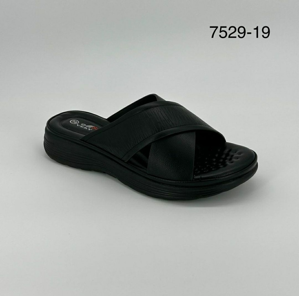 شبشب37-41   7529/19  اسود     D3