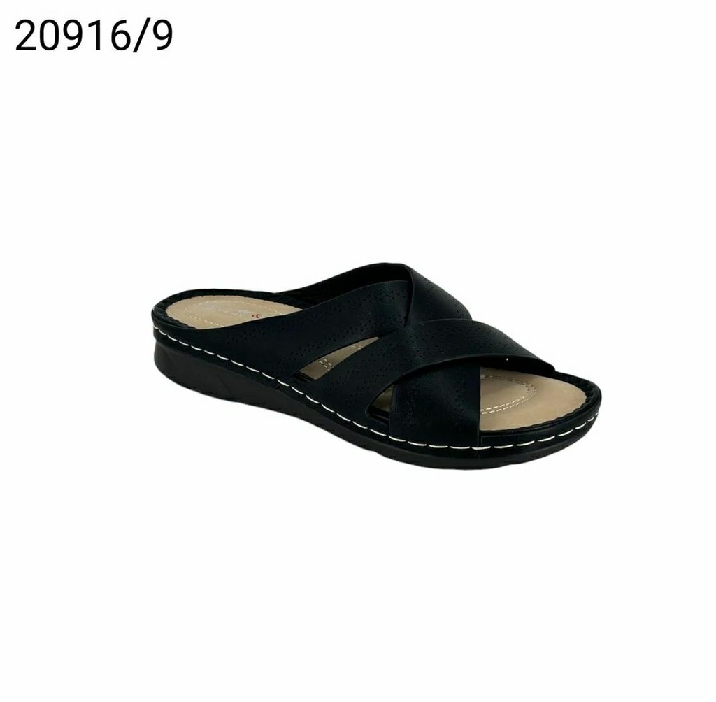 شبشب نسائي  20916/9  اسود    37-42      D4