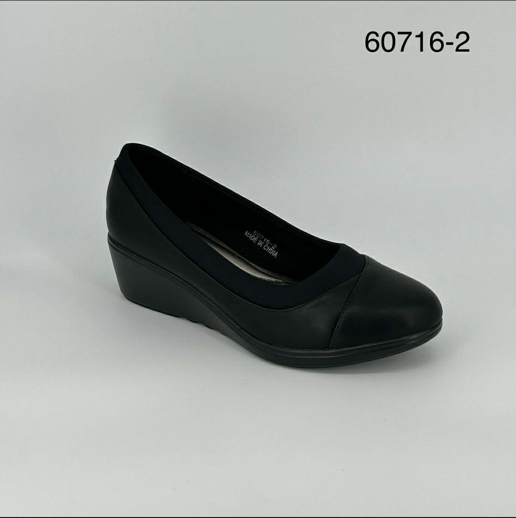 جزمة نسائي  60716/2  اسود    36-41      E2