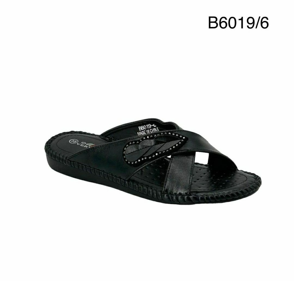 شبشب نسائي  B6019/6  اسود    38-43      E3