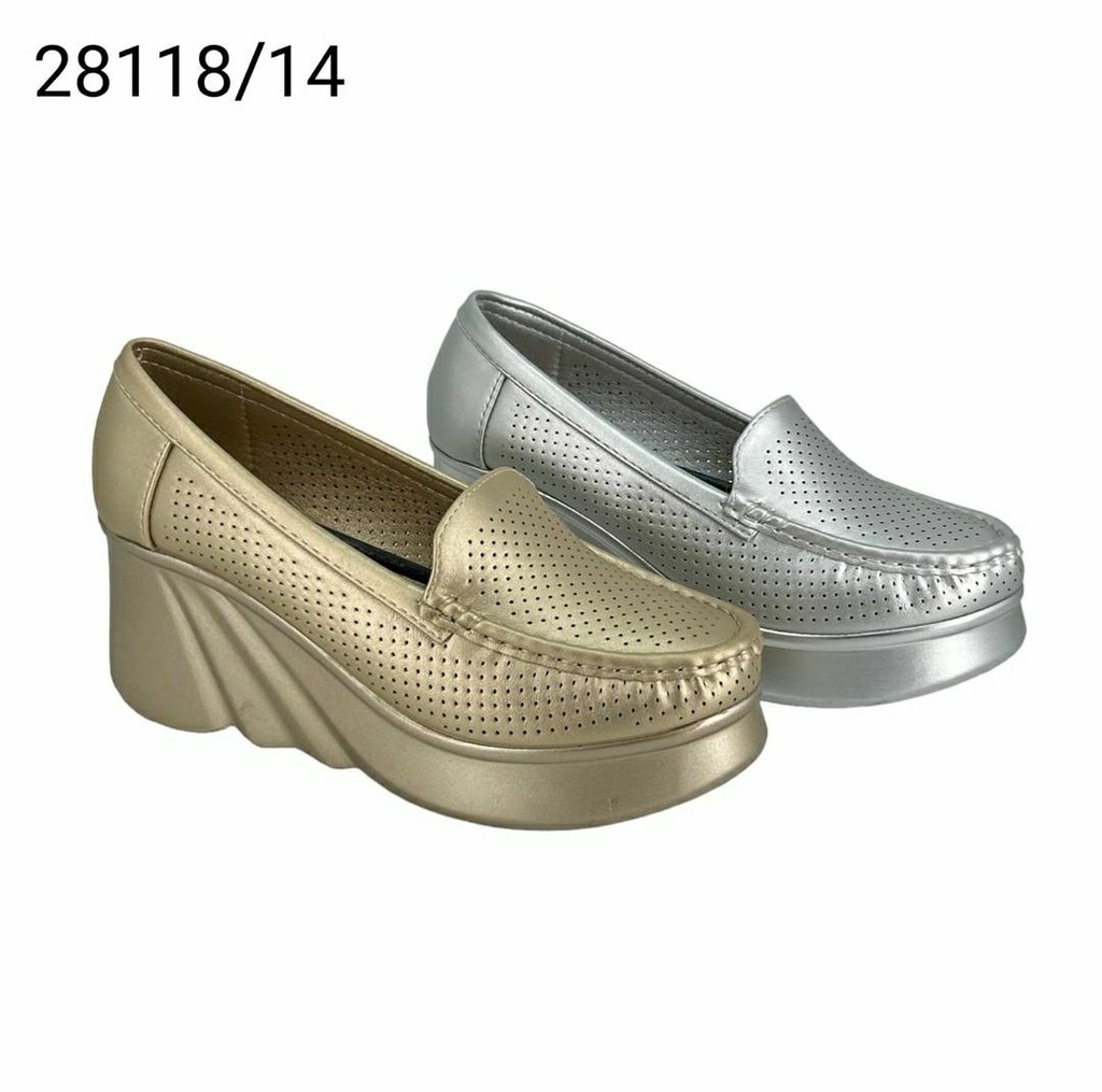 جزمة نسائي  28118/14  ذهبي    37-41      E4