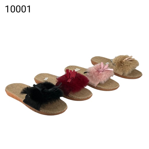 شبشب نسائي  10001  ملون    37-41   شد24   E5