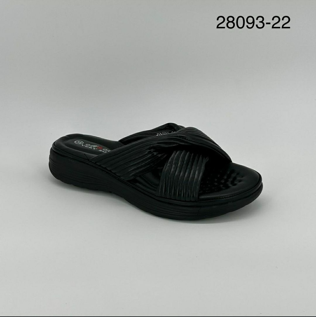 شبشب37-41واطي  28093/22 اسود  E6