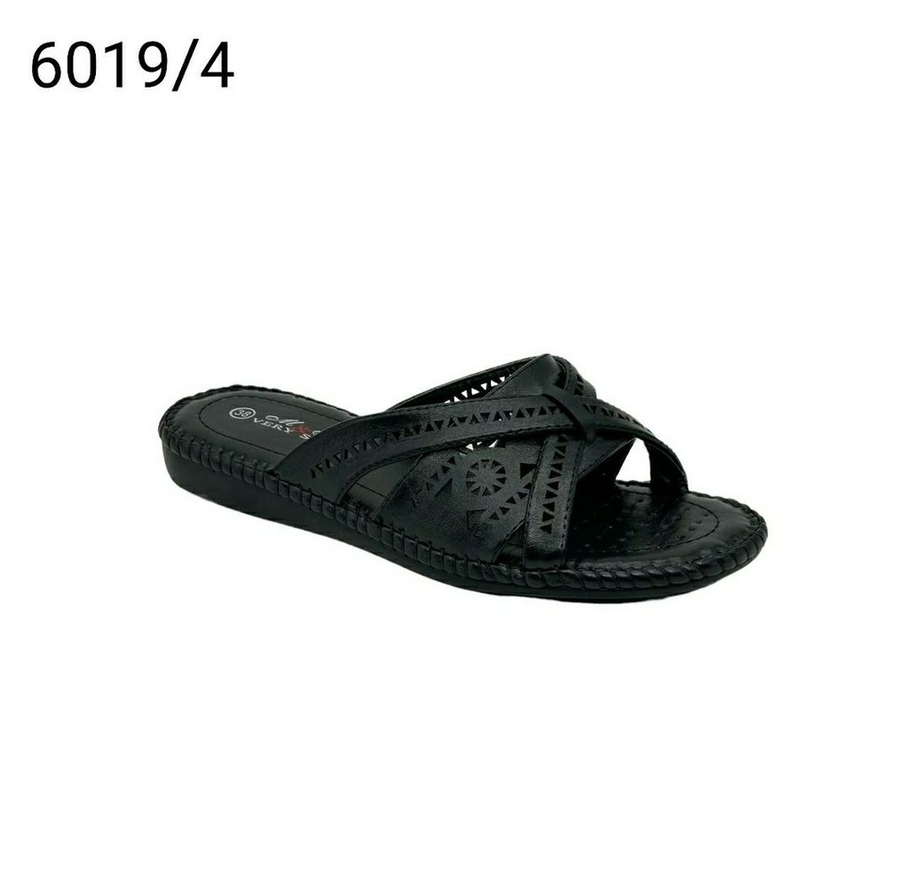 شبشب نسائي  B6019/4  اسود    38-43      F3
