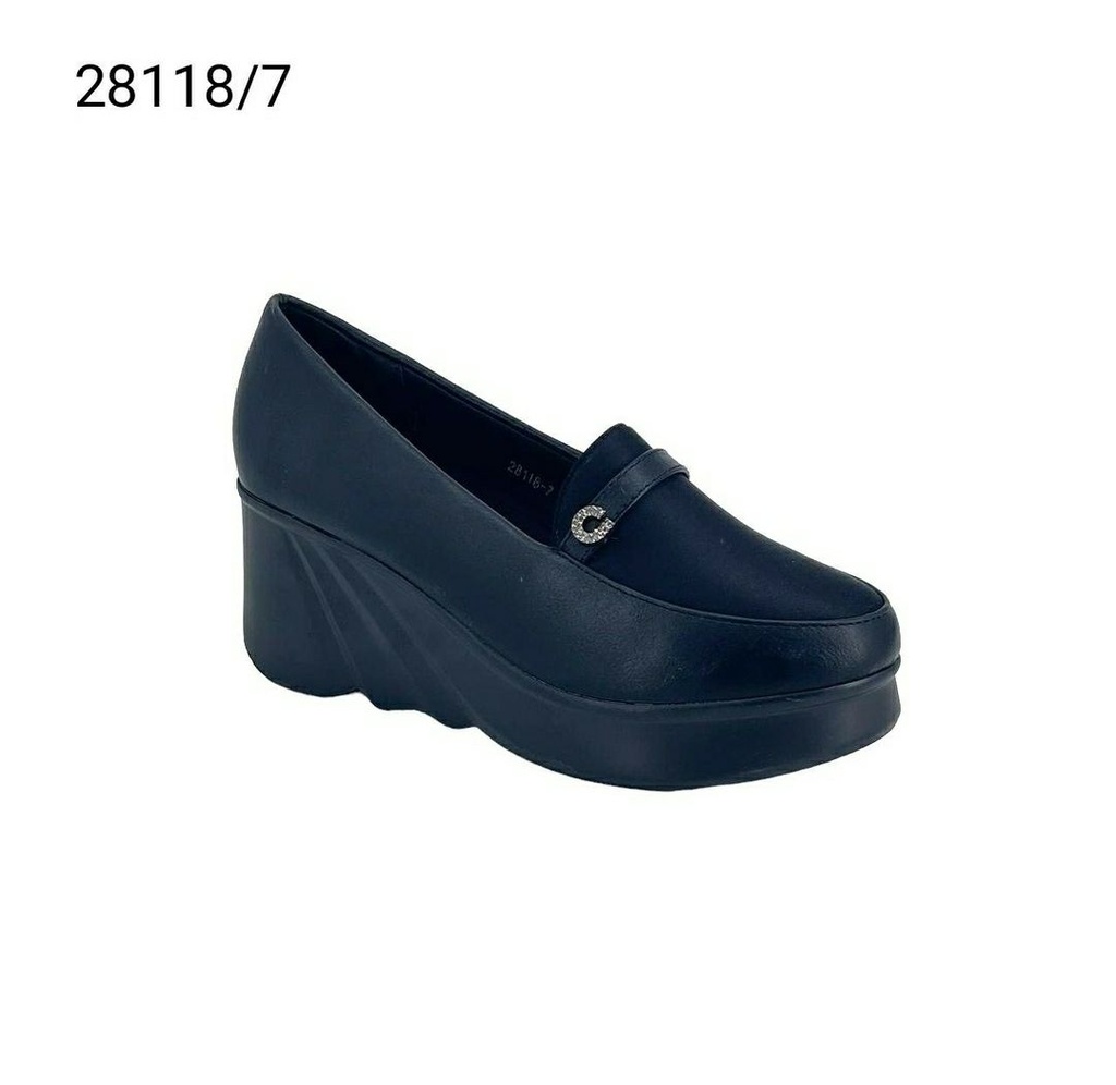 جزمة نسائي  28118/7  اسود    36-41      B6