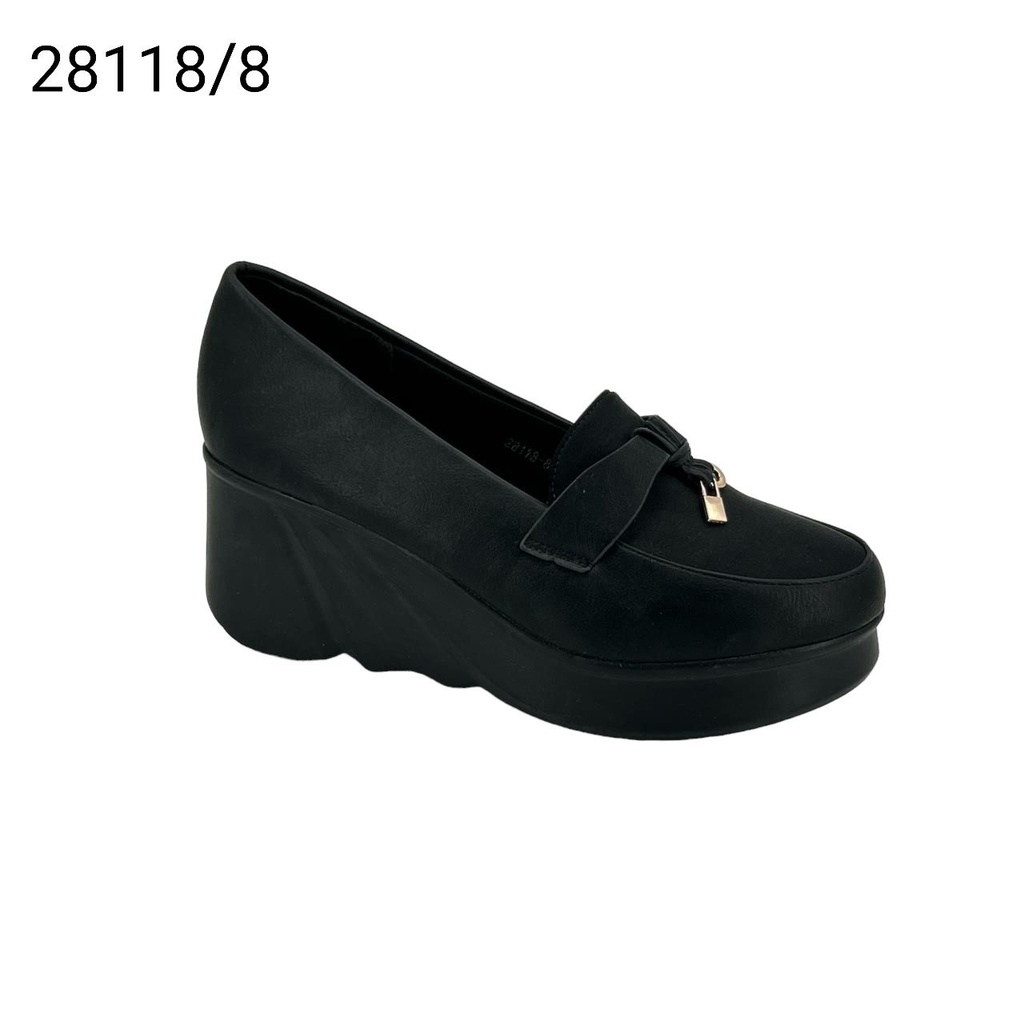 جزمة نسائي  28118/8  اسود    36-41      F6