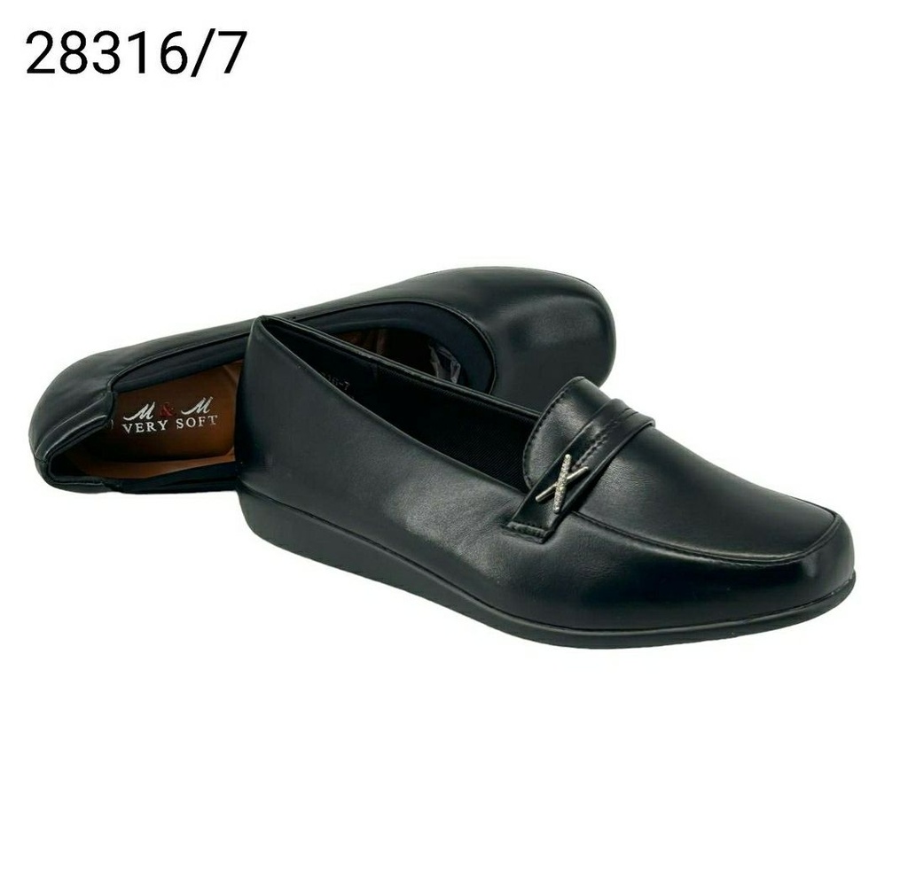 جزمة نسائي  28316/7  اسود    37-42      B3