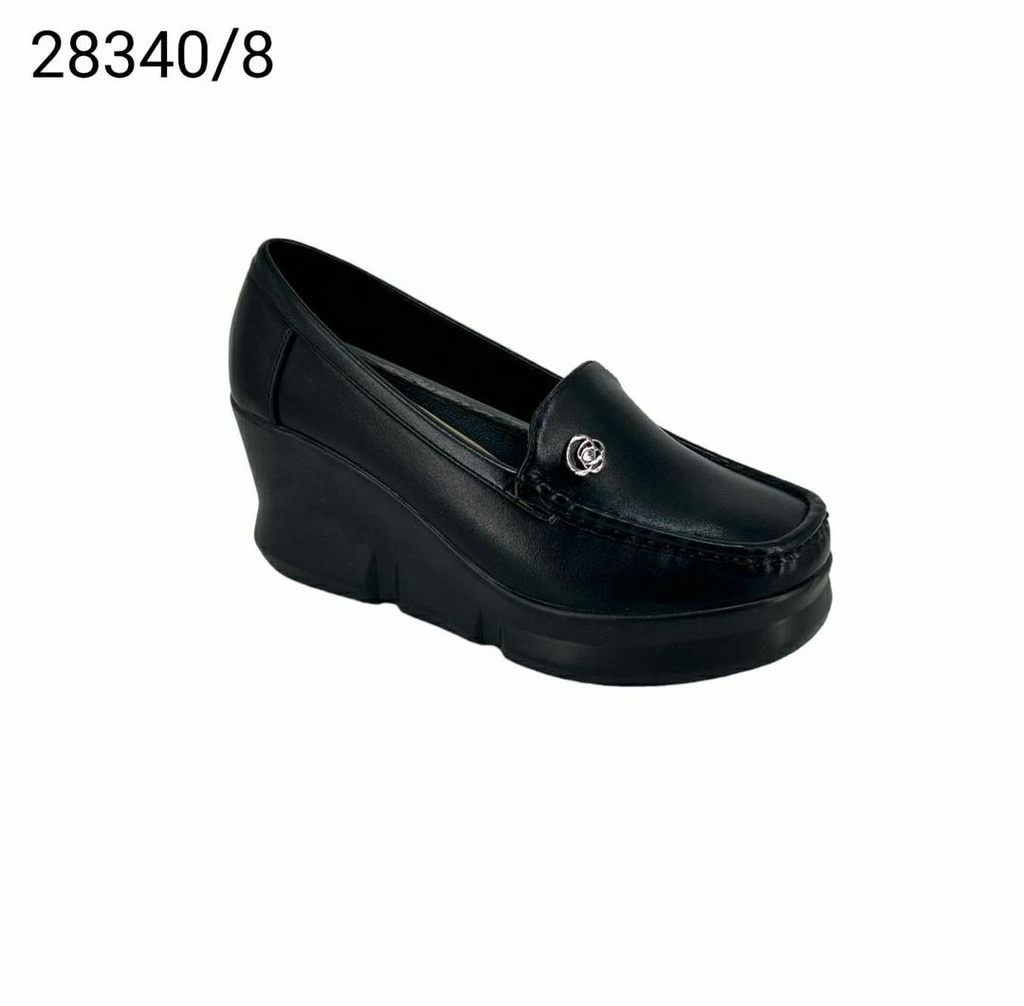 جزمة نسائي  28340/8  اسود    37-41      E5