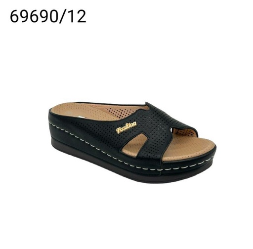 شبشب نسائي  69690/12  اسود    37-42      A5
