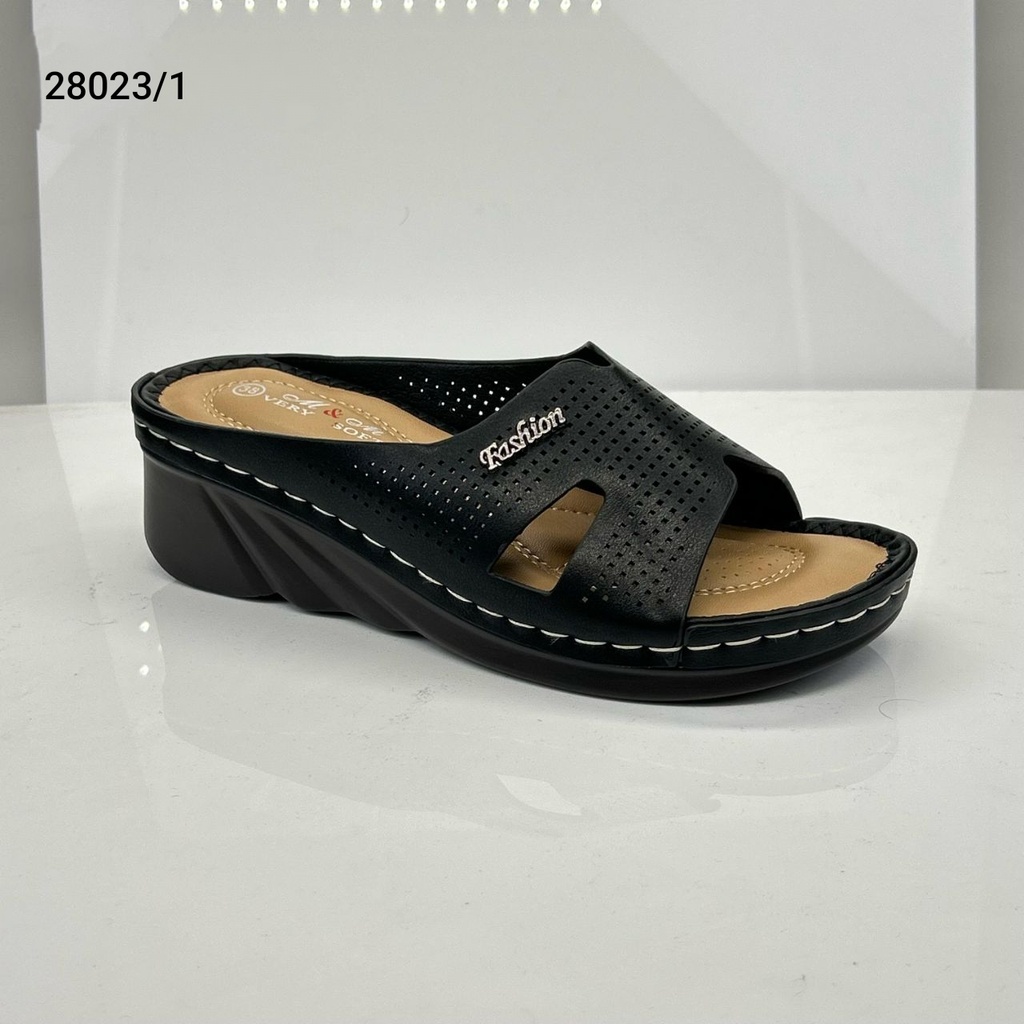 شبشب28023/5  اسود37-41 C5  E6  B2 