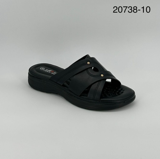 شبشب20738/10  اسود37-41  F4