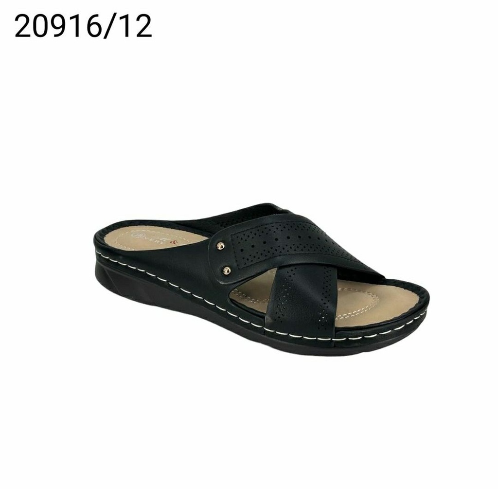 شبشب نسائي  20916/12  اسود    37-42      C3