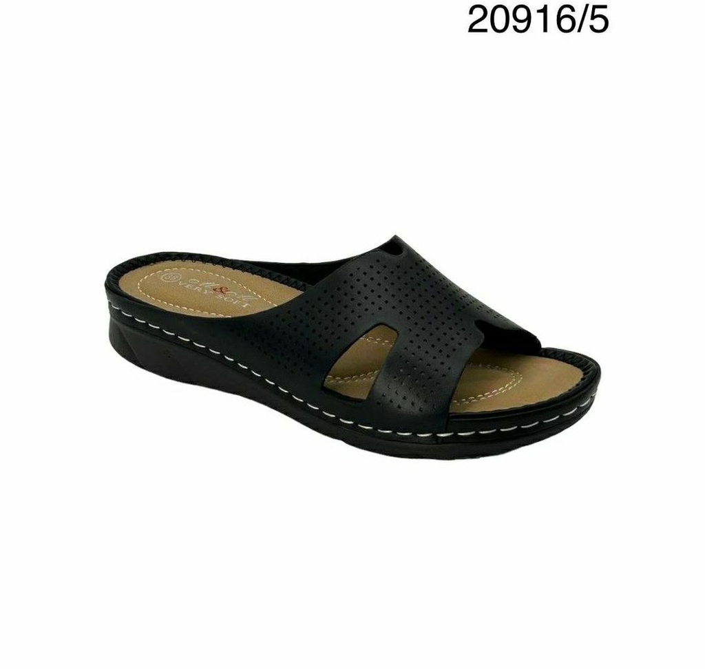 شبشب نسائي 20916/5  اسود 37-42  F2 