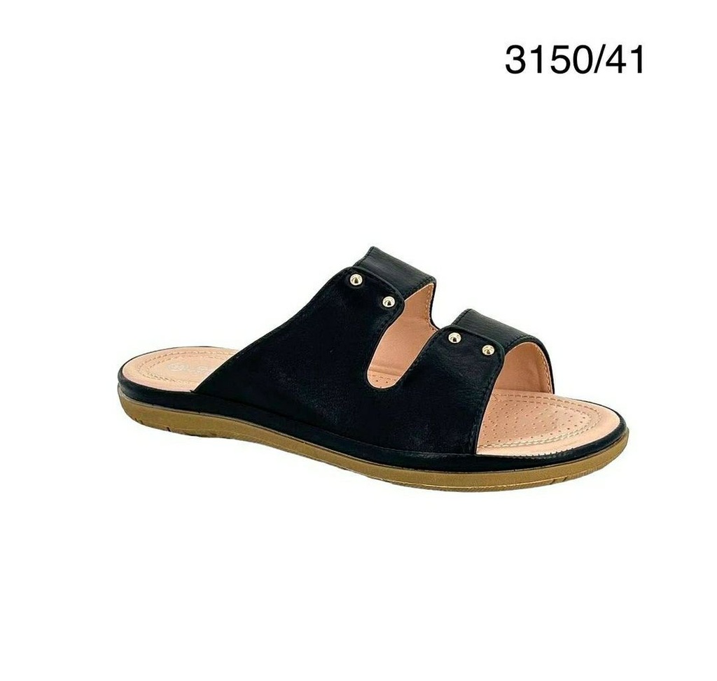 شبشب نسائي  3150/41  اسود    37-41      E6