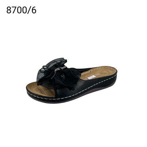 شبشب نسائي  8700/6  اسود    38-42      A3