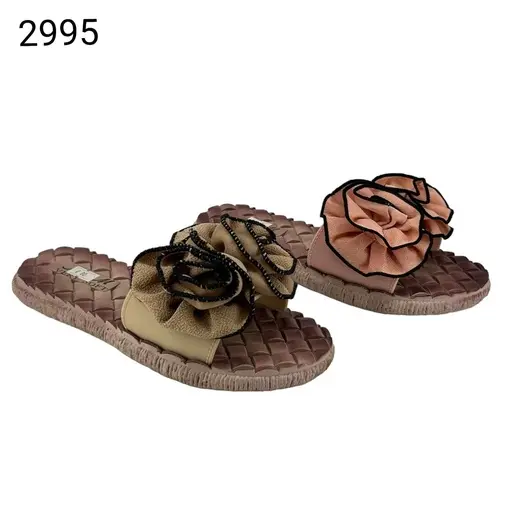 شبشب نسائي  299/5  ملون وردات   37-42   شد36   A4