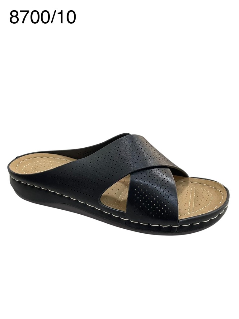 شبشب نسائي  8700/10  اسود    38-42  B3