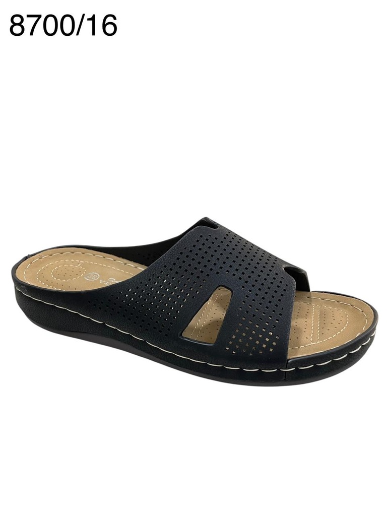 شبشب نسائي  8700/16  اسود    37-42  C3