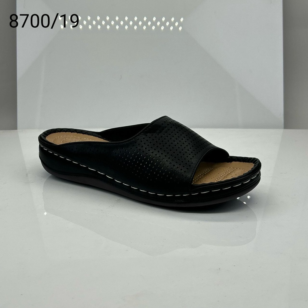 شبشب نسائي  8700/19  اسود    38-42   B4