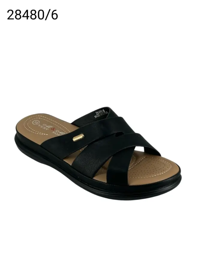 شبشب نسائي28480/6 اسود37-41 B6