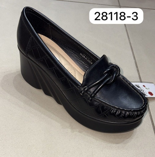 [28118/3] جزمة نسائي  28118/3  اسود    36-41  D5