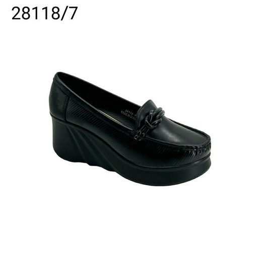 [28118/7] جزمة نسائي  28118/7  اسود    36-41      B3