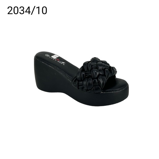 [20430/10] شبشب نسائي  20430/10  اسود    38-43      B3