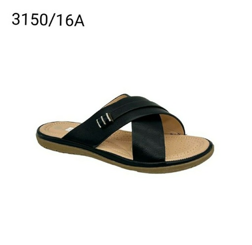 [3150/16A] شبشب نسائي  3150/16A  اسود37-41  B3